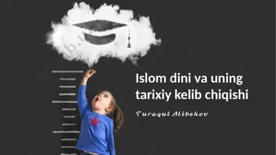 islom dini va uning tarixiy kelib chiqishi — PPTX
