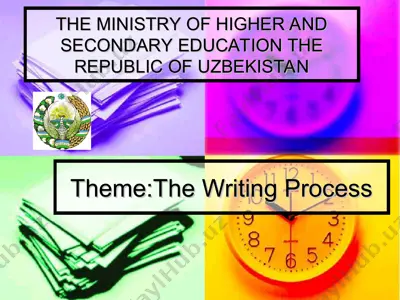 "the writing process" — PPT