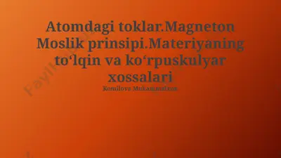 magneton — PPTX