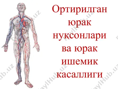 ортирилган юрак нуқсонлари ва юрак ишемик касаллиги — PPT