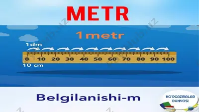 o'lchov birliklari — PPTX