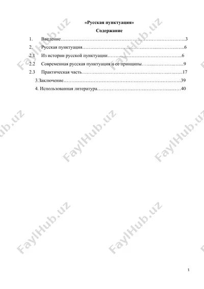 русская пунктуация — DOCX