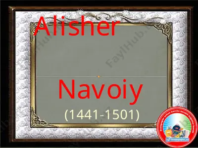 alisher navoiy — PPTX