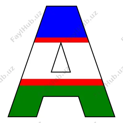 - uzbek bayroq alphabet - o‘zbekiston bayrog‘i harflari - uz flag letter design - bayroq fonidagi harflar - uzbekistan themed letters - uz alphabet png - milliy harflar grafik - o‘zbekcha harflar dizayn - uzbek flag typography - uz harflar to‘plami harflar (bayroq fonida) — PPTX
