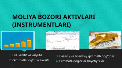 pul, kredit va valyuta — PPTX