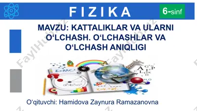 fizik kattaliklar — PPTX