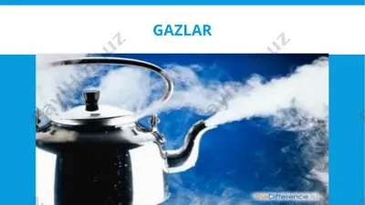 gazlar — PPTX