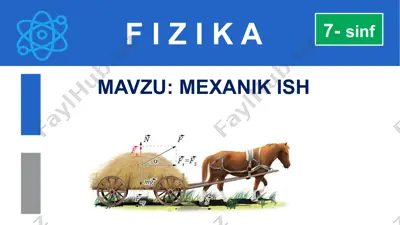 mexanik ish — PPTX