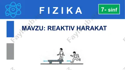 reaktiv harakat — PPTX