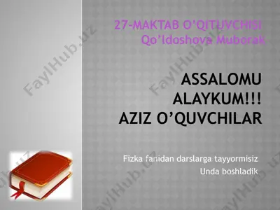 kondensatorlarning farqlari va vazifalari haqida dars — PPTX