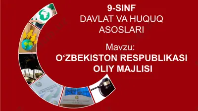 o‘zbekiston respublikasi oliy majlisi — PPTX