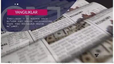 yangiliklar — PPTX