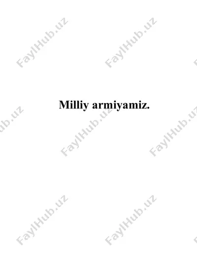 milliy armiyamiz. — DOCX