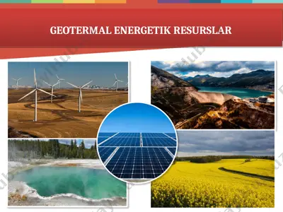 geotermal energetik resurslar — PPTX
