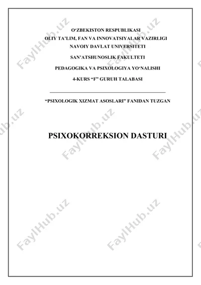 shaxsda altruistik fazilatlarni rivojlantirish — DOCX