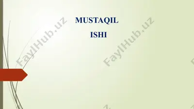 tabiatshunoslik fanini tahlil qilish va taqriz yozish — PPTX