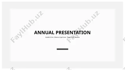 annual presentation — PPTX