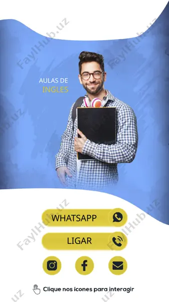 aulas de ingles whatsapp ligar — PPTX