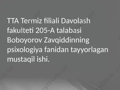 tibbiyot xodimlarida emotsional holatlarning o‘ziga xosligi: stress va uning bosqichlari, bartaraf etish yo'llari — PPTX