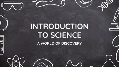 introduction to science: a world of discovery — PPTX