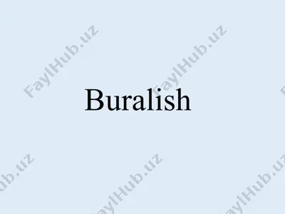 buralish — PPTX