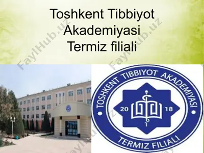 tuproqni gigiyenik baholash — PPTX