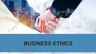 business ethics — PPTX
