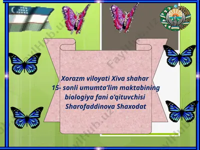 biologiya fanida "bug'doydoshlar (boshoqdoshlar) oilasi" mavzusiga oid dars materiallari — PPTX