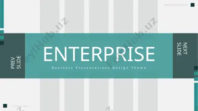 business presentations design theme — PPTX