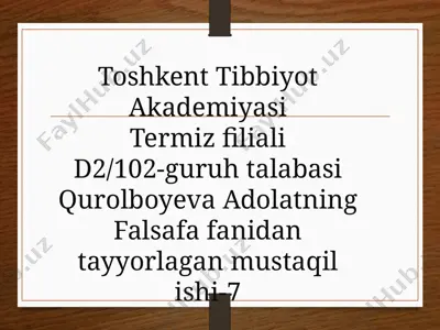 ontologik va munosabatdosh kategoriyalarning uyg'unligi — PPTX
