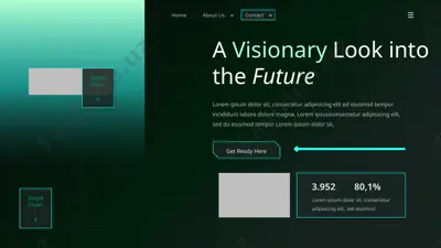 a visionary look into the future — PPTX