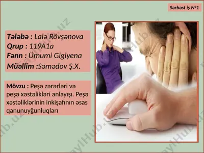 peşə xəstəlikləri — PPTX