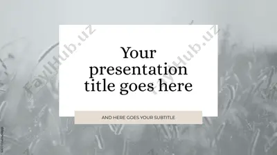 presentation template "introduction to animals" — PPTX
