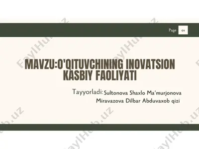 rahbariyat asoslari — PPTX