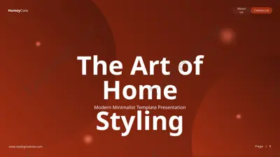 the art of home styling — PPTX