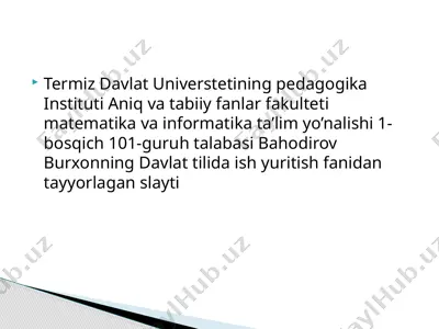 slayd prezentatsiya — PPTX