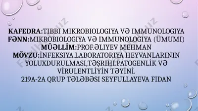 i̇nfeksiya — PPTX