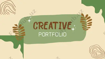 creative portfolio — PPTX