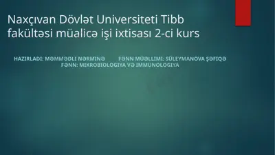 bakteri̇yalarin morfologi̇yasi — PPTX