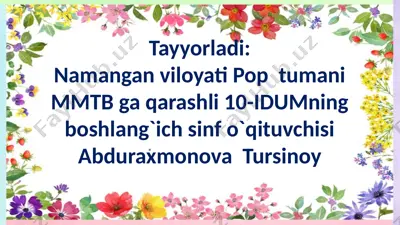 buyuk ajdodlar - bizning faxrimiz — PPTX