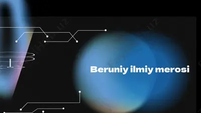 beruniy ilmiy merosi — PPTX