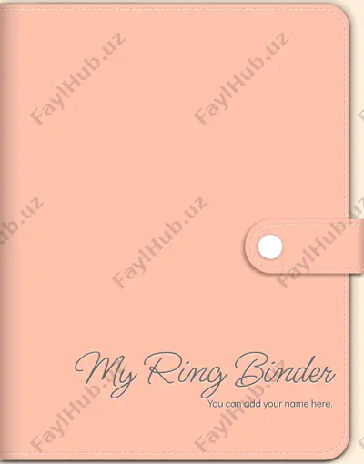 my ring binder — PPTX
