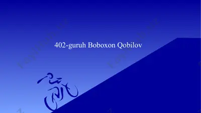 qadimgi davr o'zbekiston tangalari — PPTX