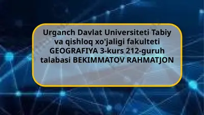 mashinasozlik sanoatiga uning o'sishi, ishlashi va dinamikasiga ta'sir ko'rsatadigan turli omillar — PPTX