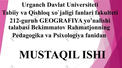o’qitishda interfaol metodlar — PPTX