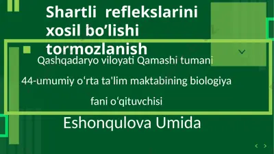 biologik diktant — PPTX