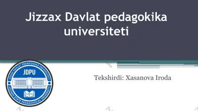 "shaxsning hissiy va irodaviy xususiyatlari" — PPTX