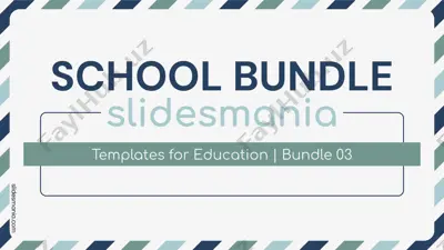 templates for education | bundle 03 — PPTX