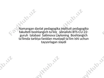 slayd: jamoani shakllantirish yòllari — PPTX