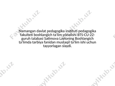 slayd: jamoani shakllantirishning istiqbol rejalari — PPTX